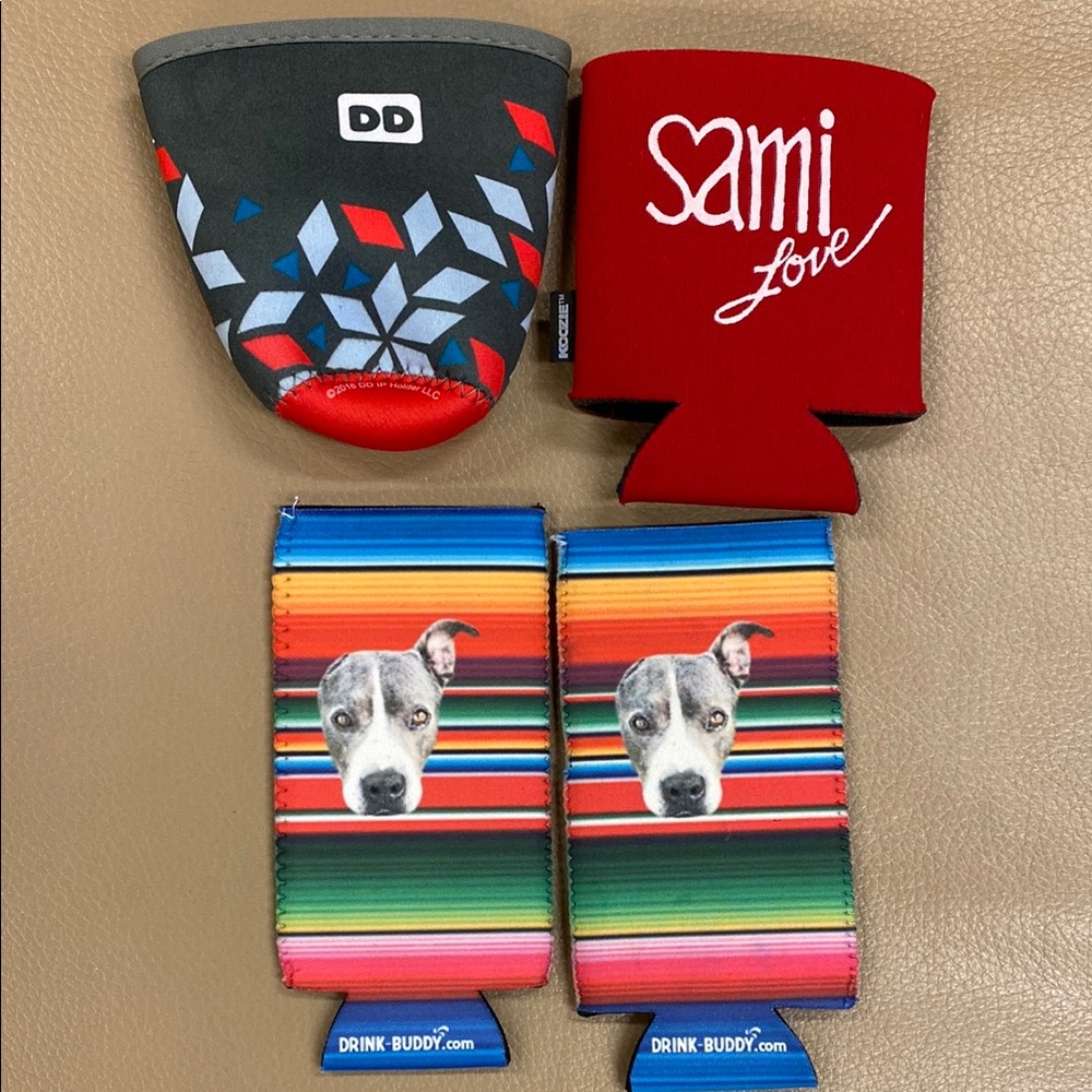 Koozies’s - Assorted Colorful Drink Buddy Can Coolers